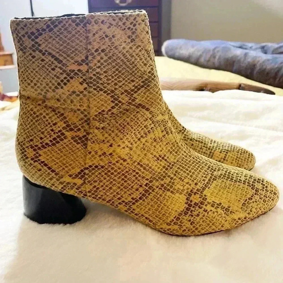 TopShop Snake Print Bootie - Picture 4 of 7